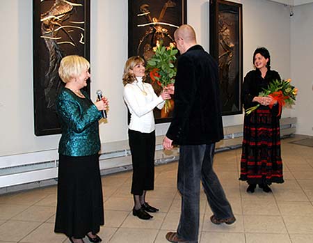 wernisaż wystaw w BWA Olsztyn - marzec 2008